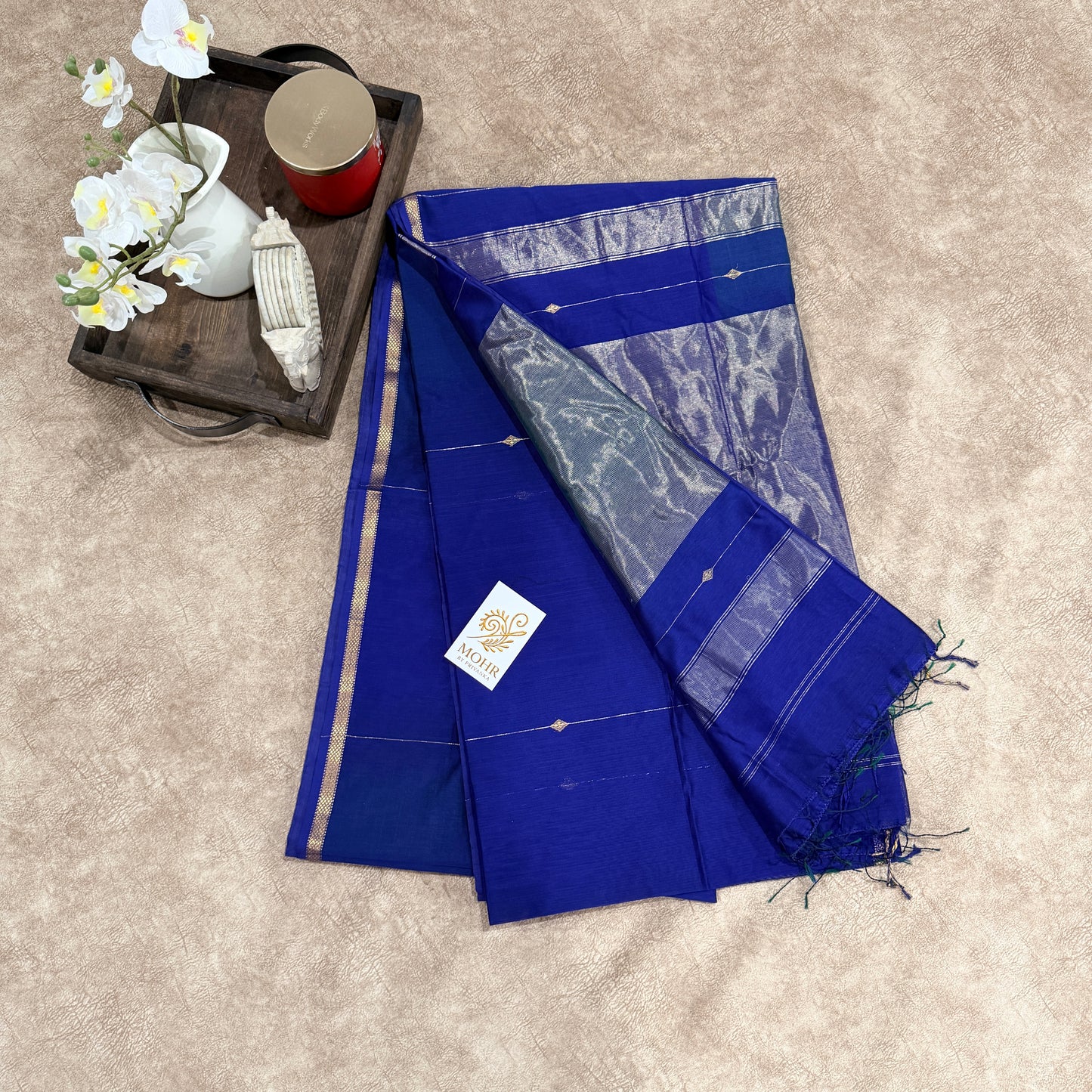 Blue Green Maheshwari