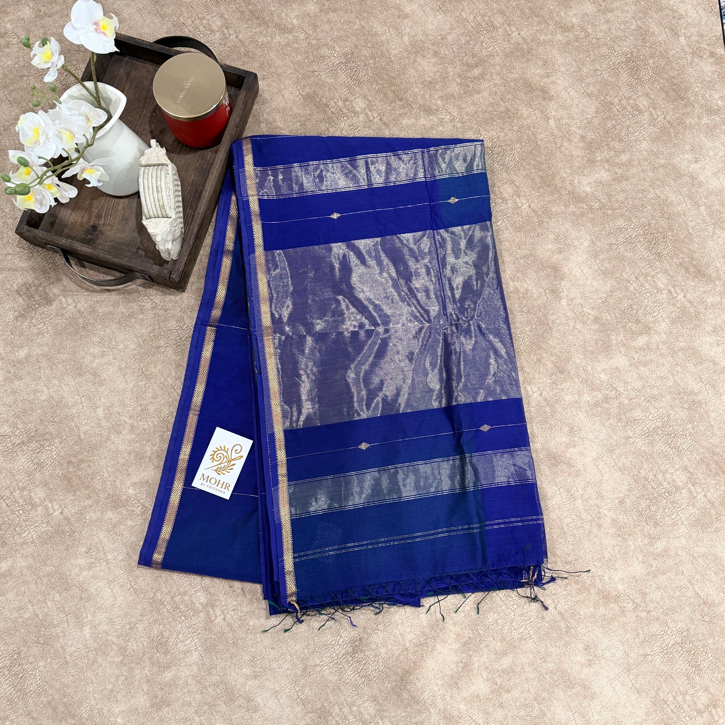 Blue Green Maheshwari