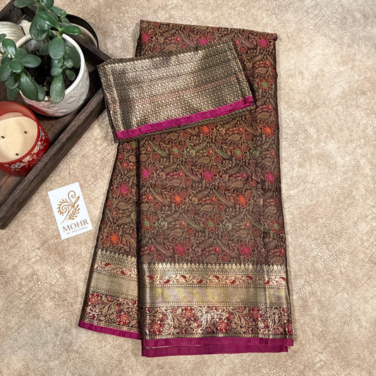 Black Pashmina Jaal